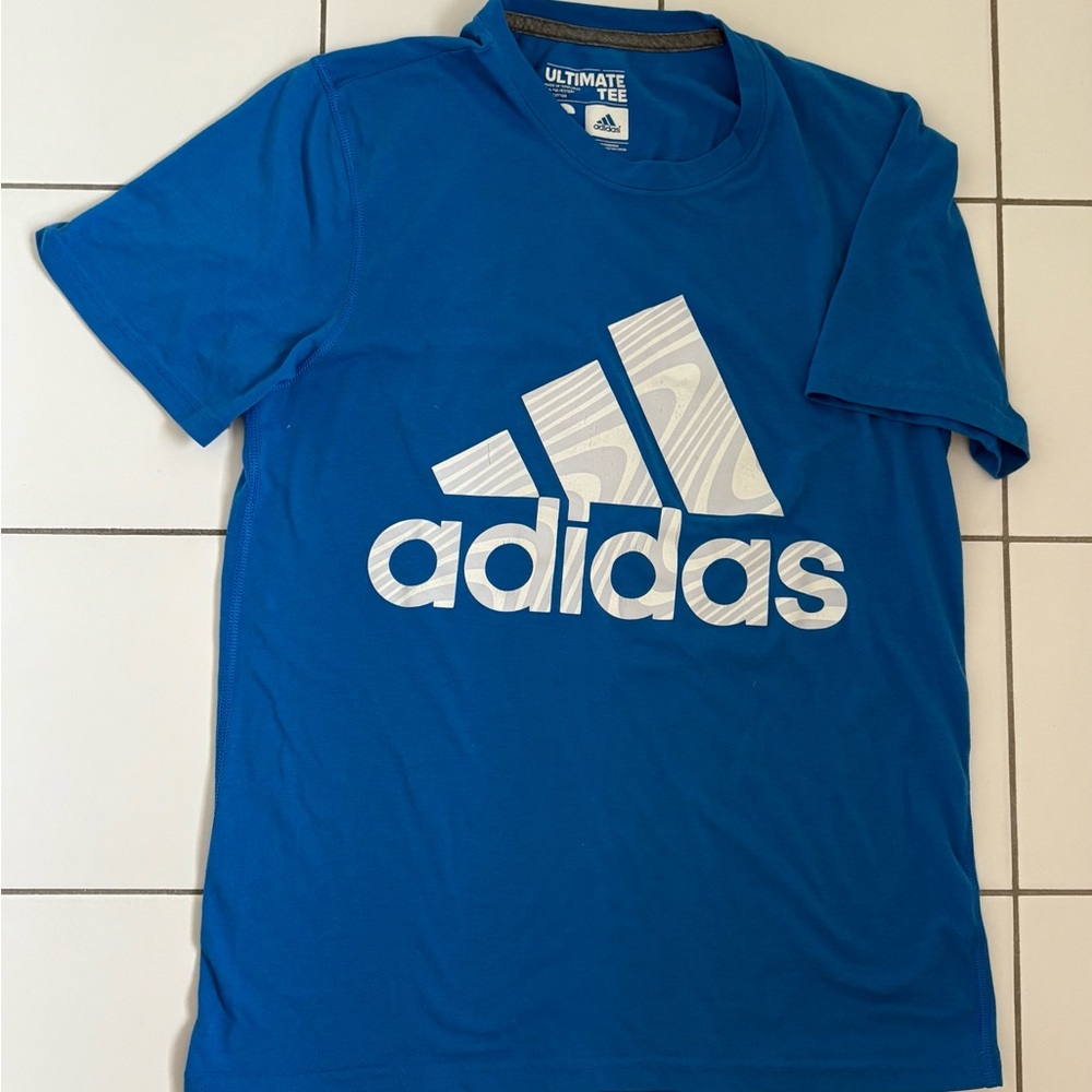 Adidas Men's Blue T-Shirt